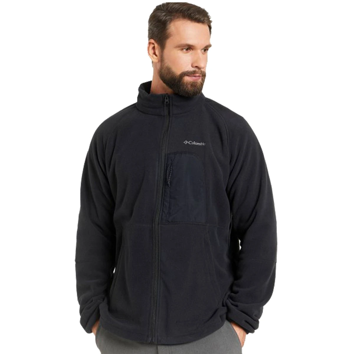 1. Columbia - Bluza Barbati Columbia Rapid Expedition Full Zip Fleece - negru