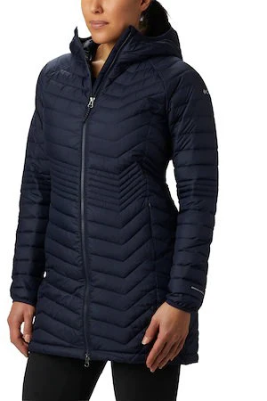 1. Columbia - Geaca Femei Columbia Powder Lite Mid - albastru
