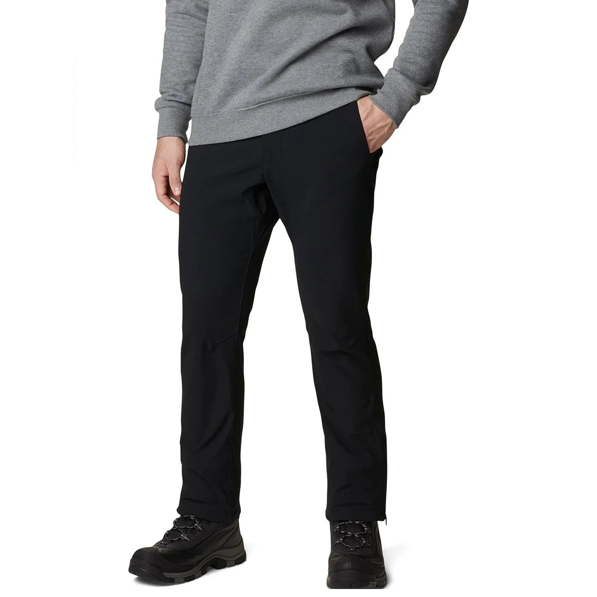 1. Columbia - Pantaloni Barbati Columbia Passo Alto III Heat - negru