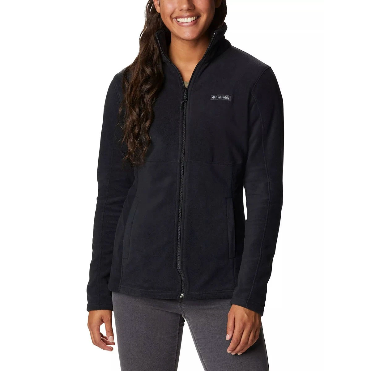 1. Columbia - Bluza Femei Columbia Basin Trail III Full Zip - negru