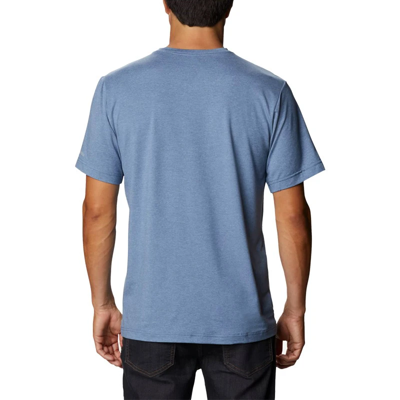 5. Columbia - Tricou Barbati Columbia Tech Trail Graphic Tee - albastru