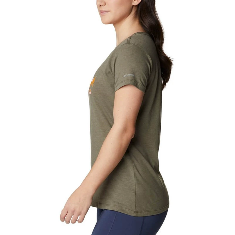 Columbia - Tricou Femei Columbia Daisy Days Ss Graphic Tee - verde - 149118