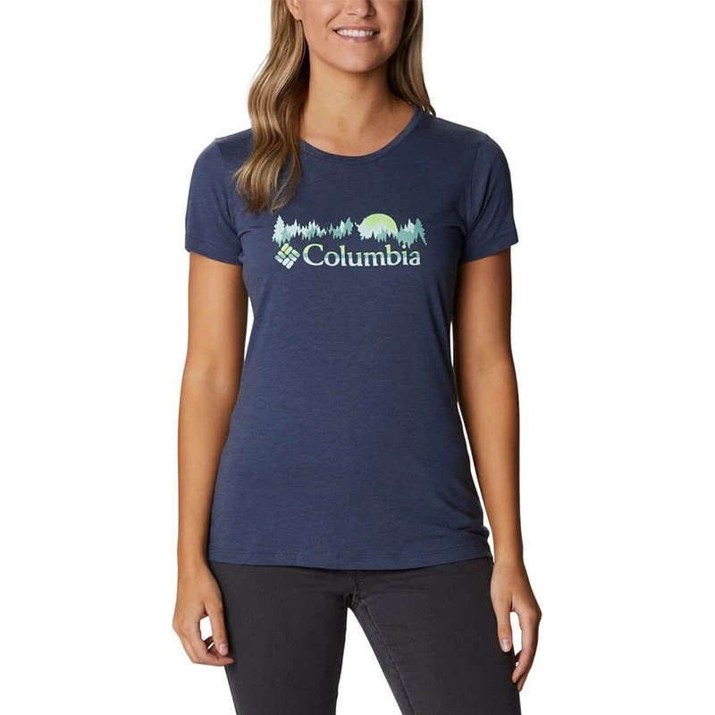 Columbia - Tricou Femei Columbia Daisy Days Ss Graphic Tee - albastru - 149121