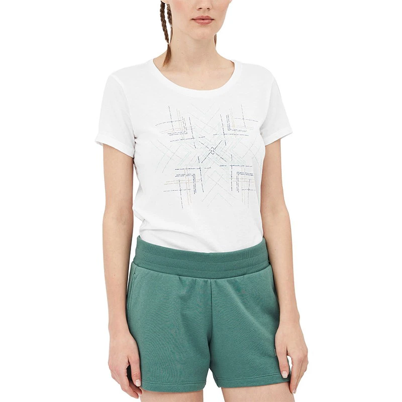 1. Columbia - Tricou Femei Columbia Daisy Days Ss Graphic Tee - alb