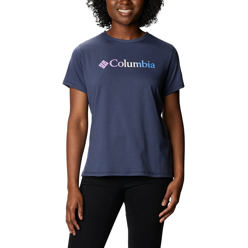 Columbia - Tricou Femei Columbia Sun Trek Ss Graphic Tee - albastru - 149113
