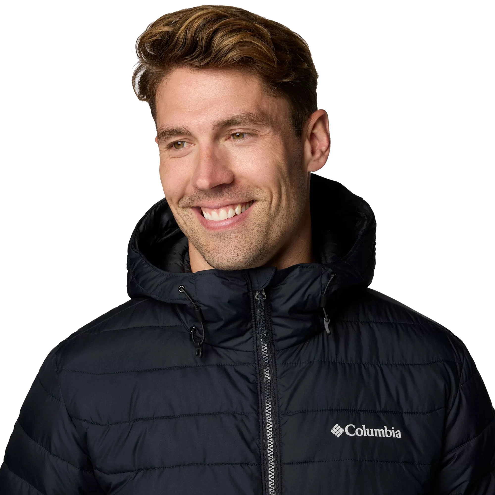 5. Columbia - Geaca Barbati Columbia Powder Lite II Hooded - negru