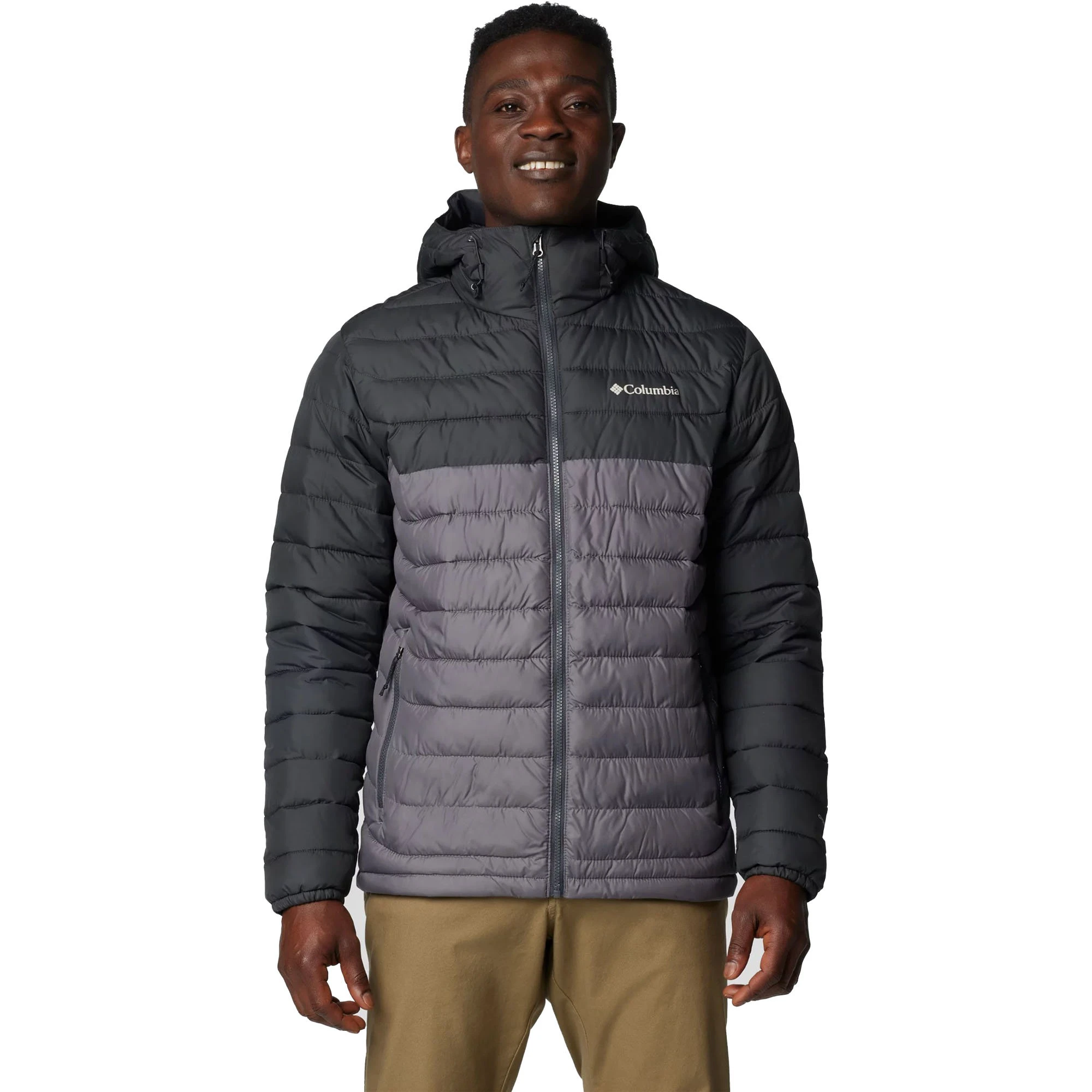 Columbia - Geaca Barbati Columbia Powder Lite II Hooded - gri - 149229