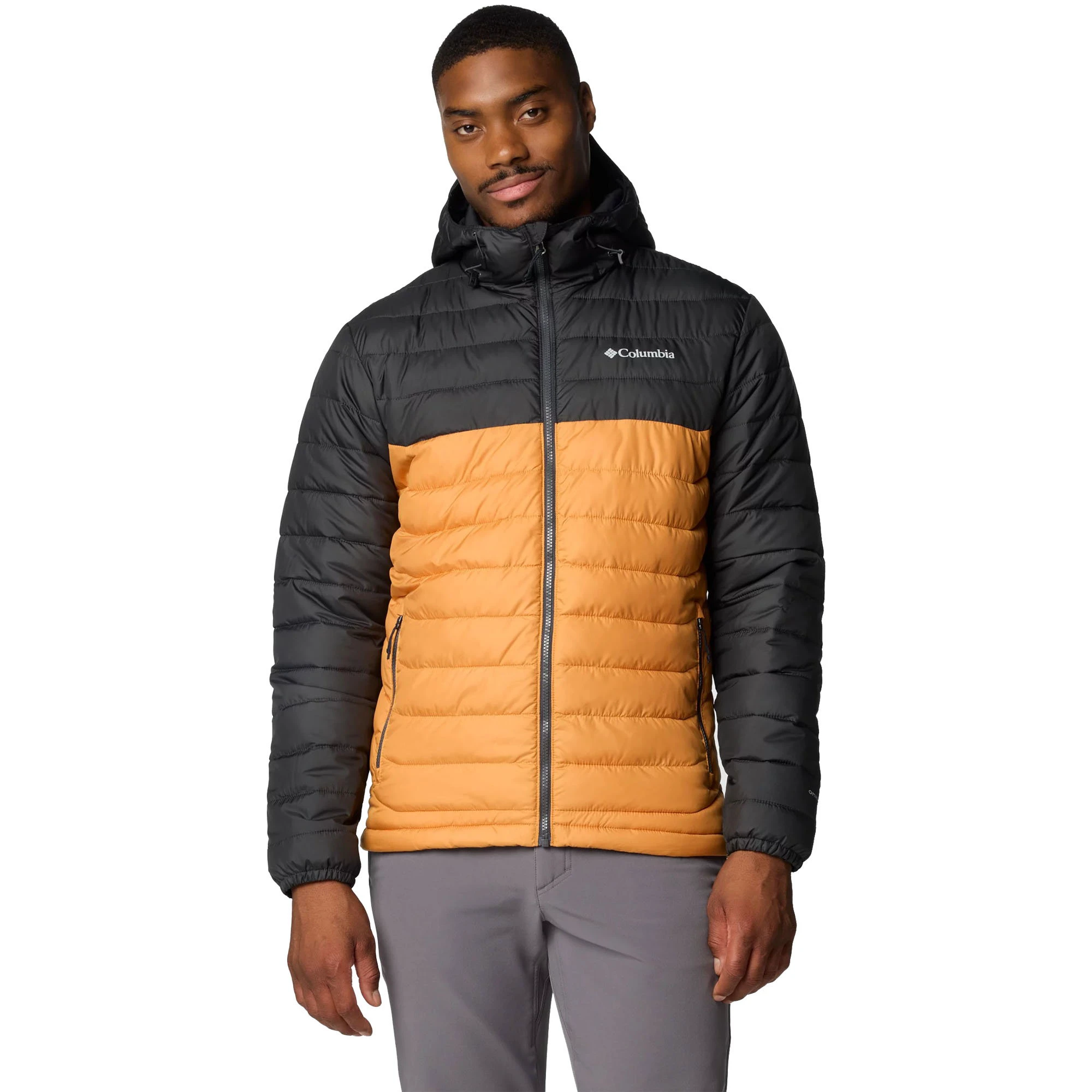 Columbia - Geaca Barbati Columbia Powder Lite II Hooded - galben - 149237