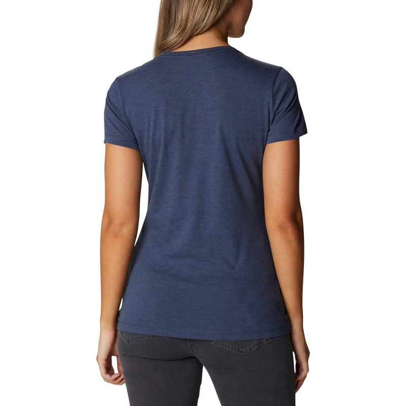 4. Columbia - Tricou Femei Columbia Daisy Days Ss Graphic Tee - albastru