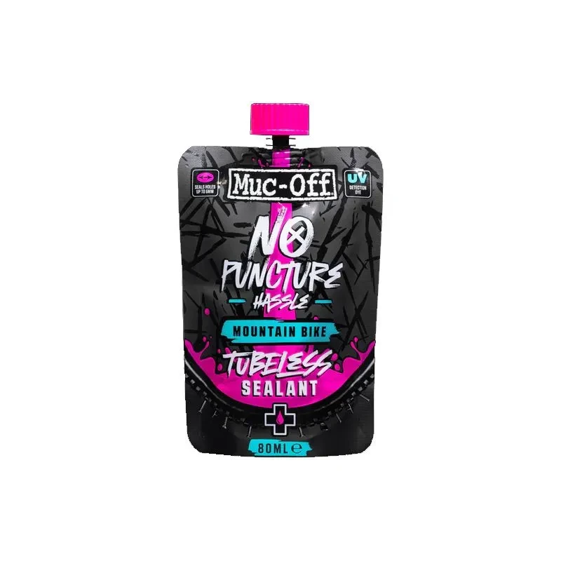 1. Muc-Off - solutie antipana - Tubeless Sealant No Puncture Hassel- 80 ML