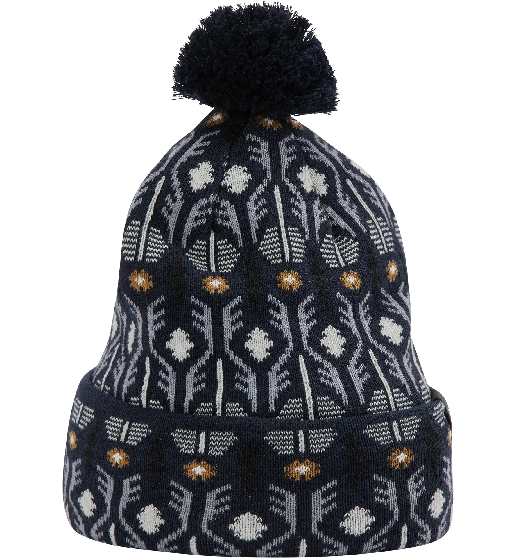 2. Caciulă Haglöfs Mountain Jaquard Beanie – Tarn Blue Pattern