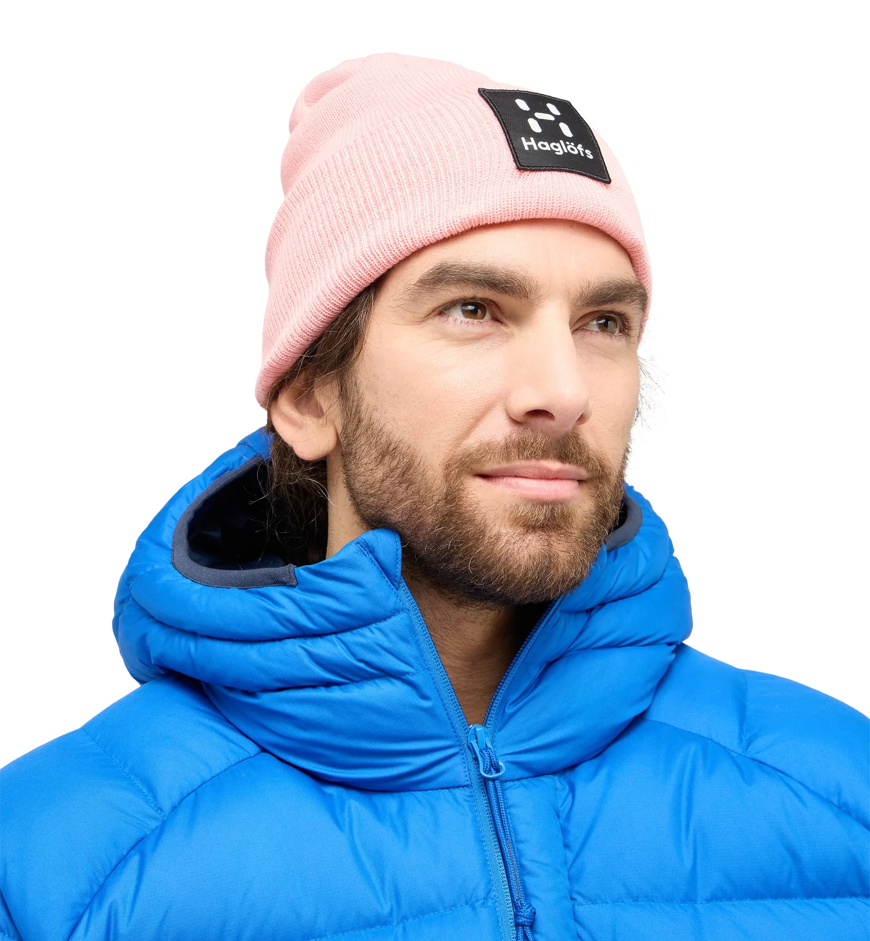 3. Haglöfs Aze Beanie – Căciulă outdoor tricotată - fresh pink