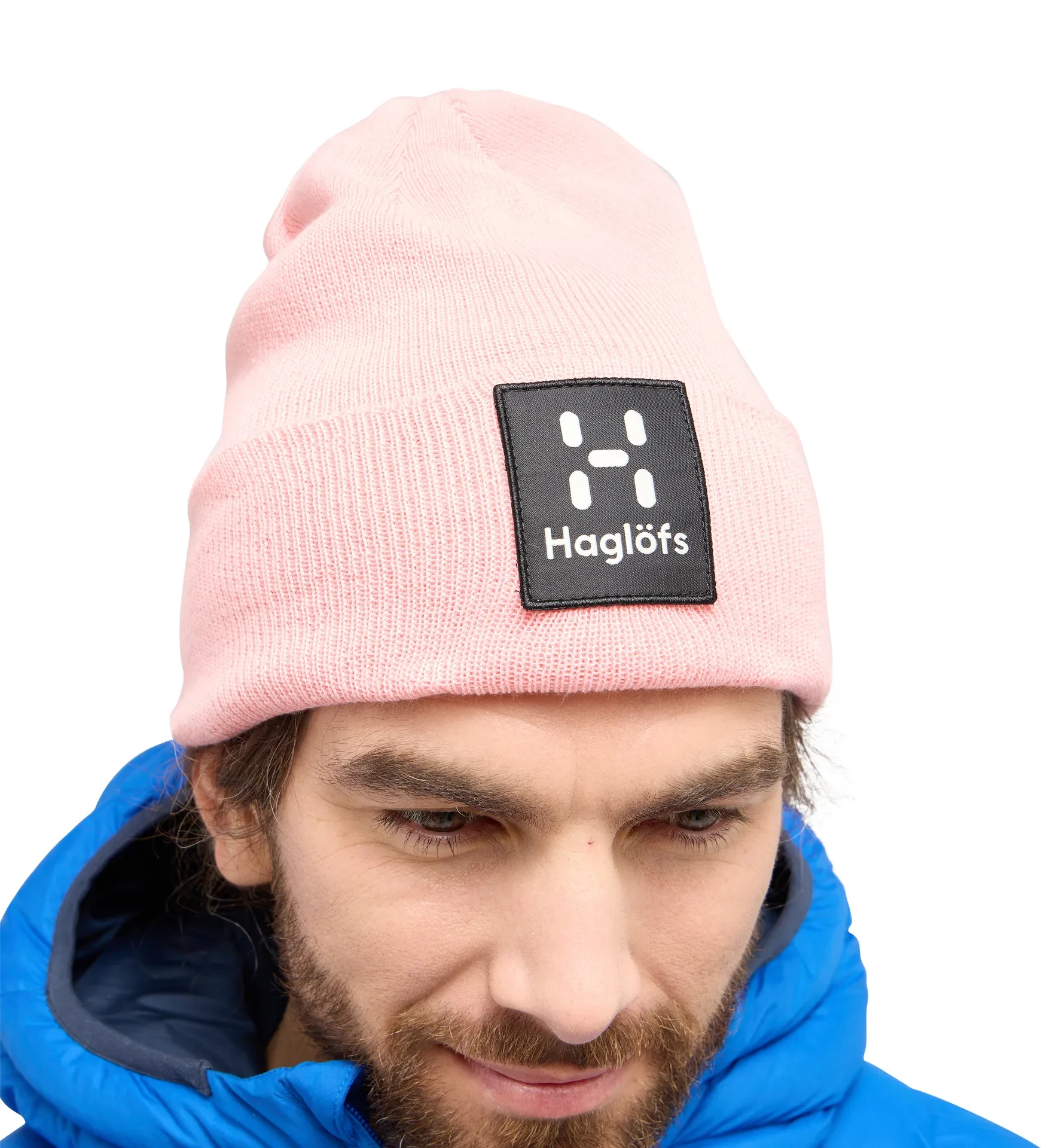 5. Haglöfs Aze Beanie – Căciulă outdoor tricotată - fresh pink