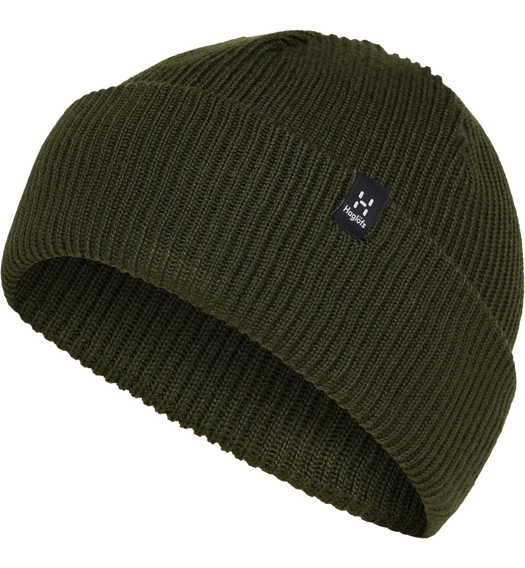 Haglöfs Vassi Beanie – Căciulă outdoor pentru iarnă din lână - verde Seaween Green - 151915