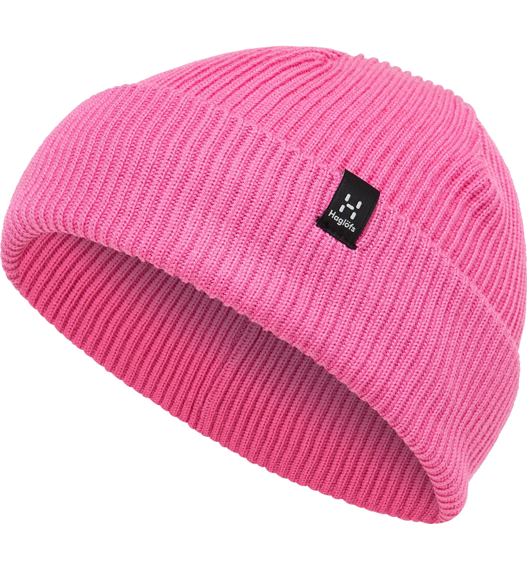 Haglöfs Vassi Beanie – Căciulă outdoor pentru iarnă din lână - roz Lantana Pink - 151914