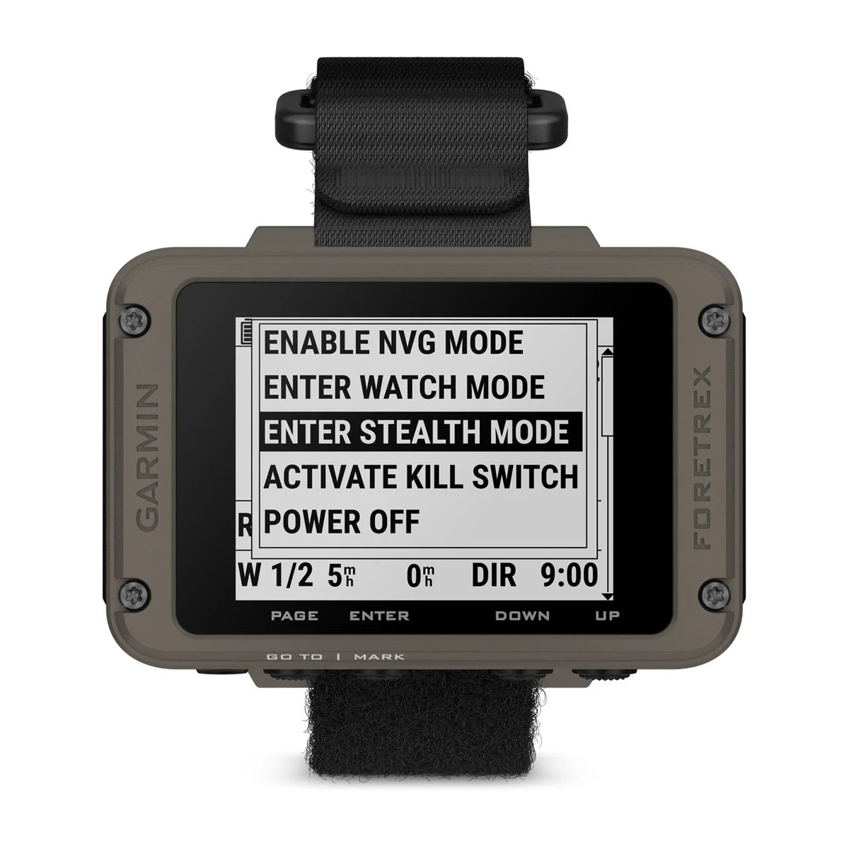 7. Garmin Ediţia Foretrex® 901 Ballistic | Navigator cu GPS purtat la încheietura mâinii cu curea