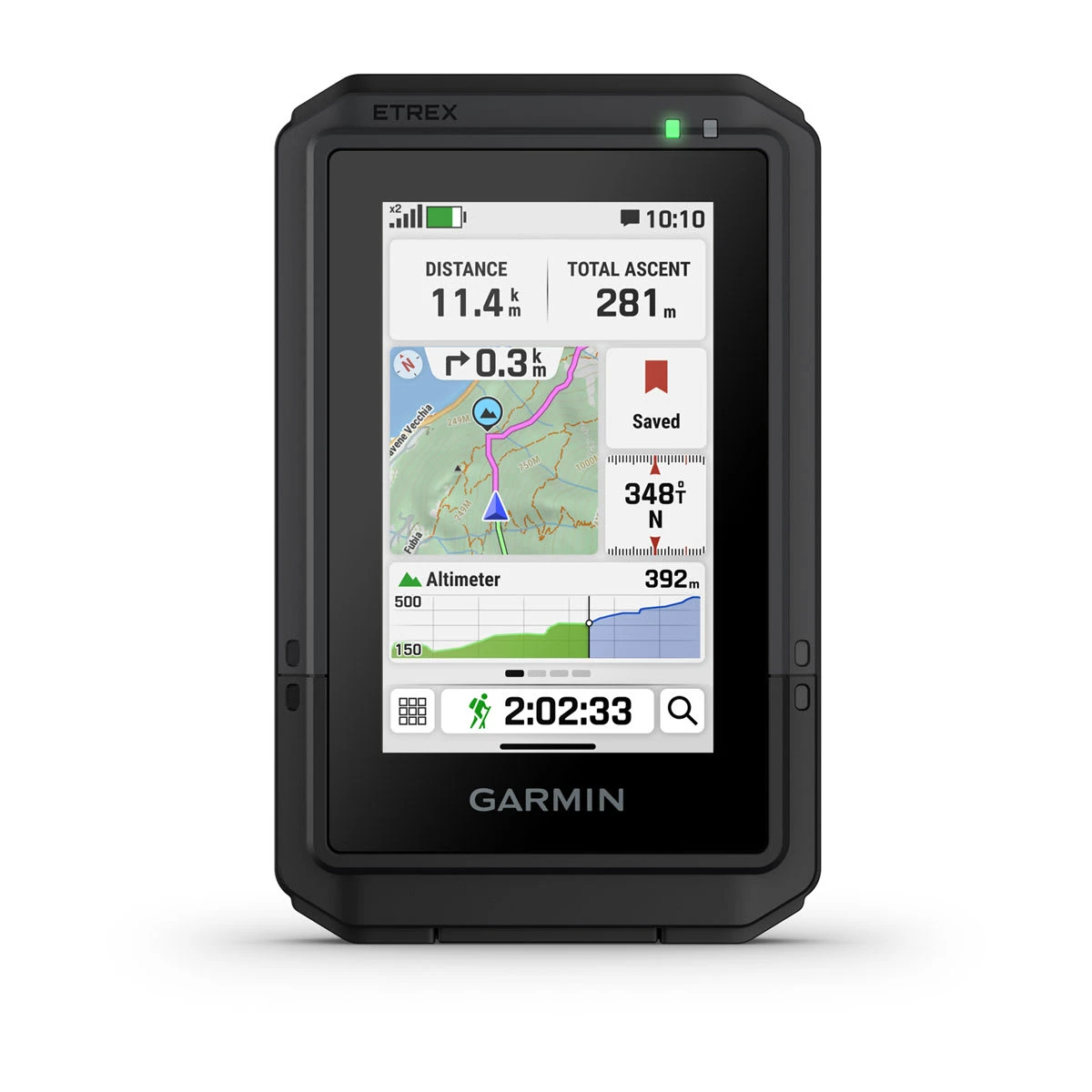 1. Garmin eTrex Touch | Dispozitiv de mână cu GPS și ecran tactil