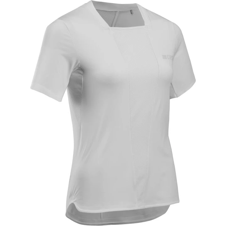 CEP - tricou tehnic femei - the run shirt short sleeve v4 - white - 69627