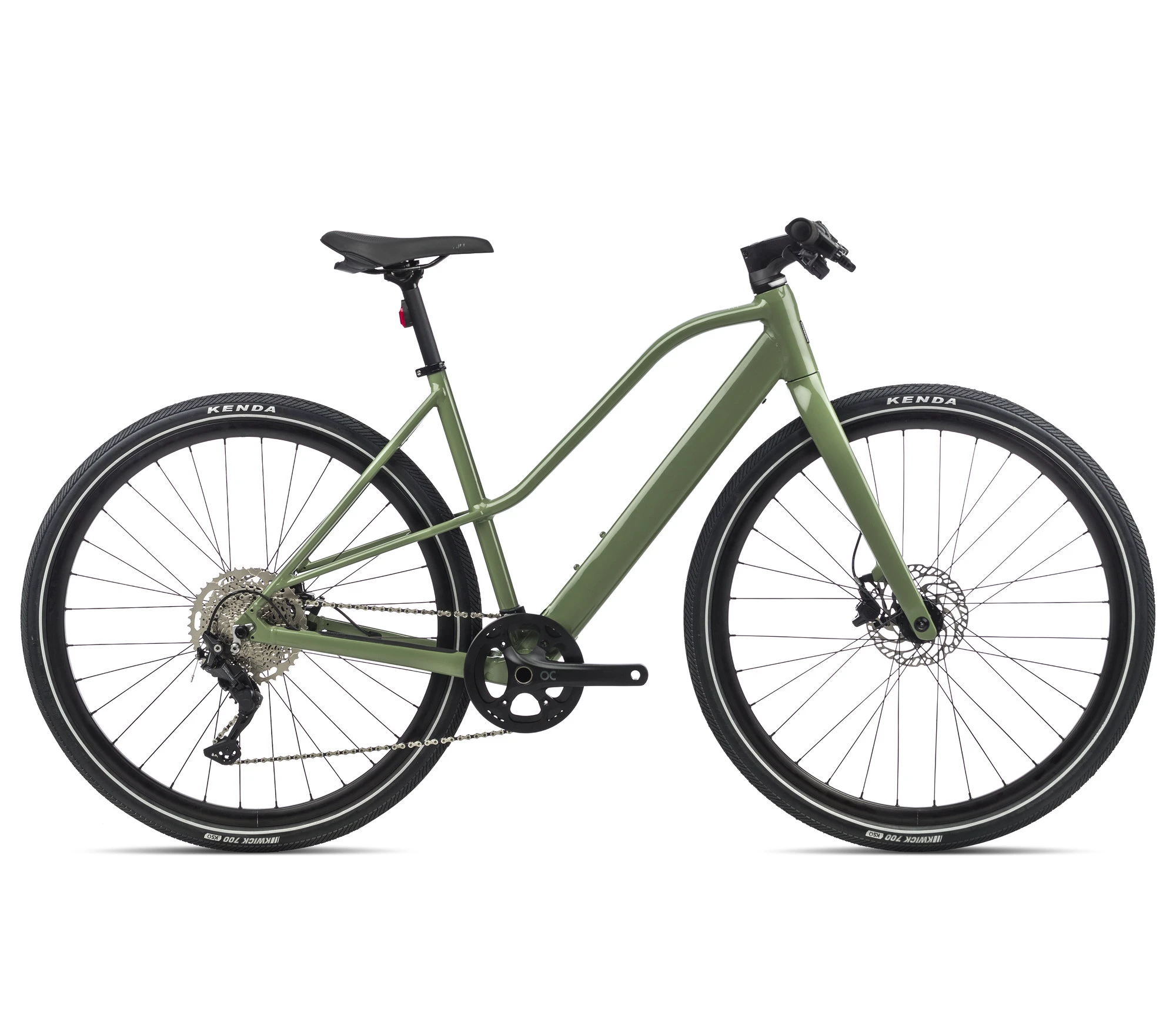 1. Orbea - bicicleta electrica pentru oras - Vibe MID H30 - verde