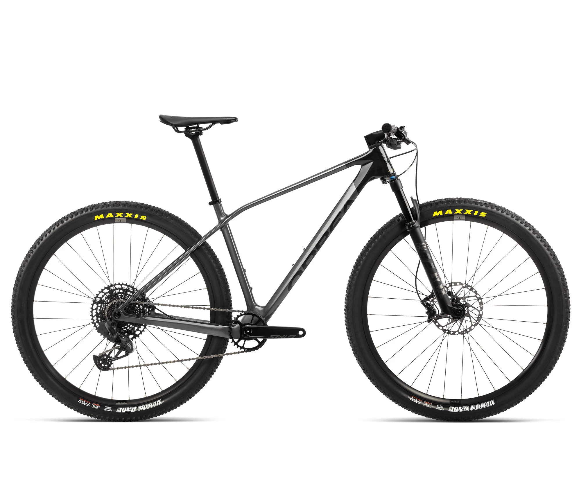 1. Bicicletă MTB XC hardtail Orbea ALMA M21-AXS - Anthracite Glitter | Black