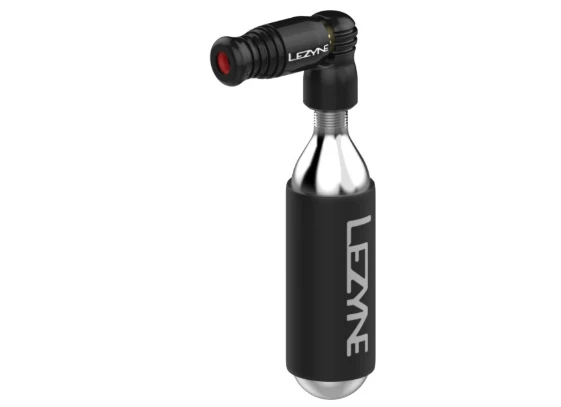 1. Lezyne - mini pompa CO2 - Trigger Speed Drive CNC cu cartus 16g - negru