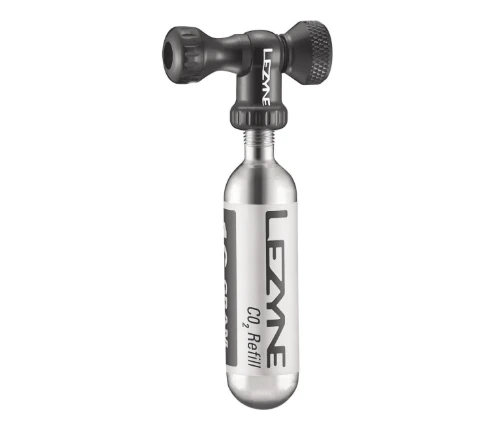 1. Lezyne - mini pompa CO2 - Control Drive CNC - negru - 16g