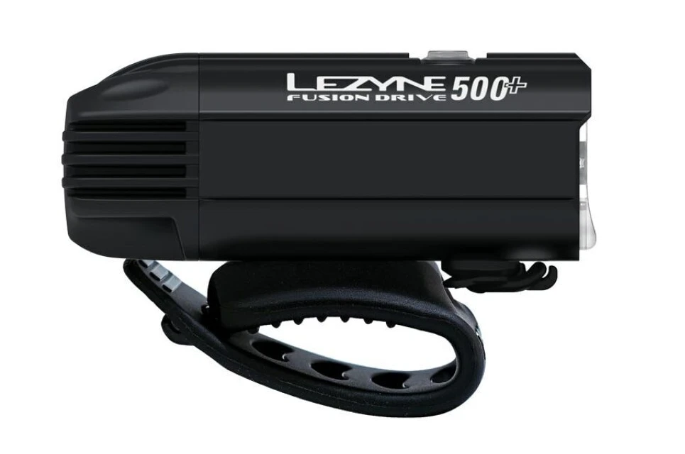 2. Lezyne - Lumina fata far- Fusion Drive 500+ - 500 lumeni - USB - negru
