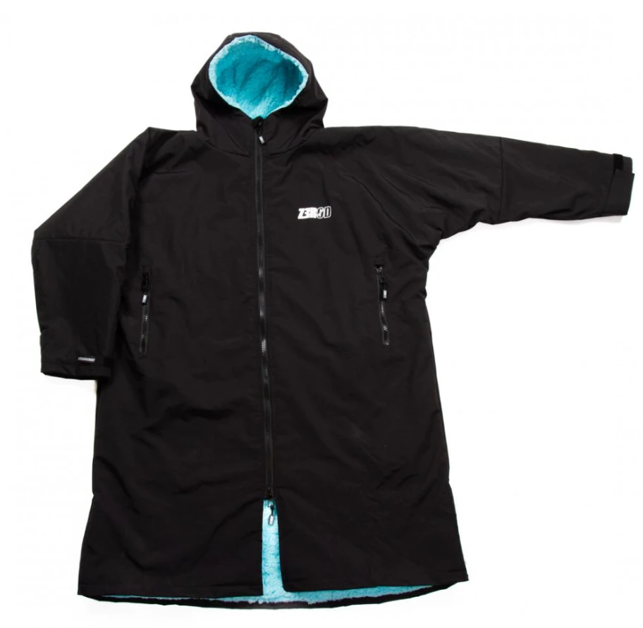 1. Z3R0D - hanorac inot waterproof - PARKA IMPERMEABLE - black I atoll