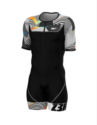 Z3R0D - costum triatlon cu maneca scurta - TTSUIT START HOMME - Shape Shifter - 154437