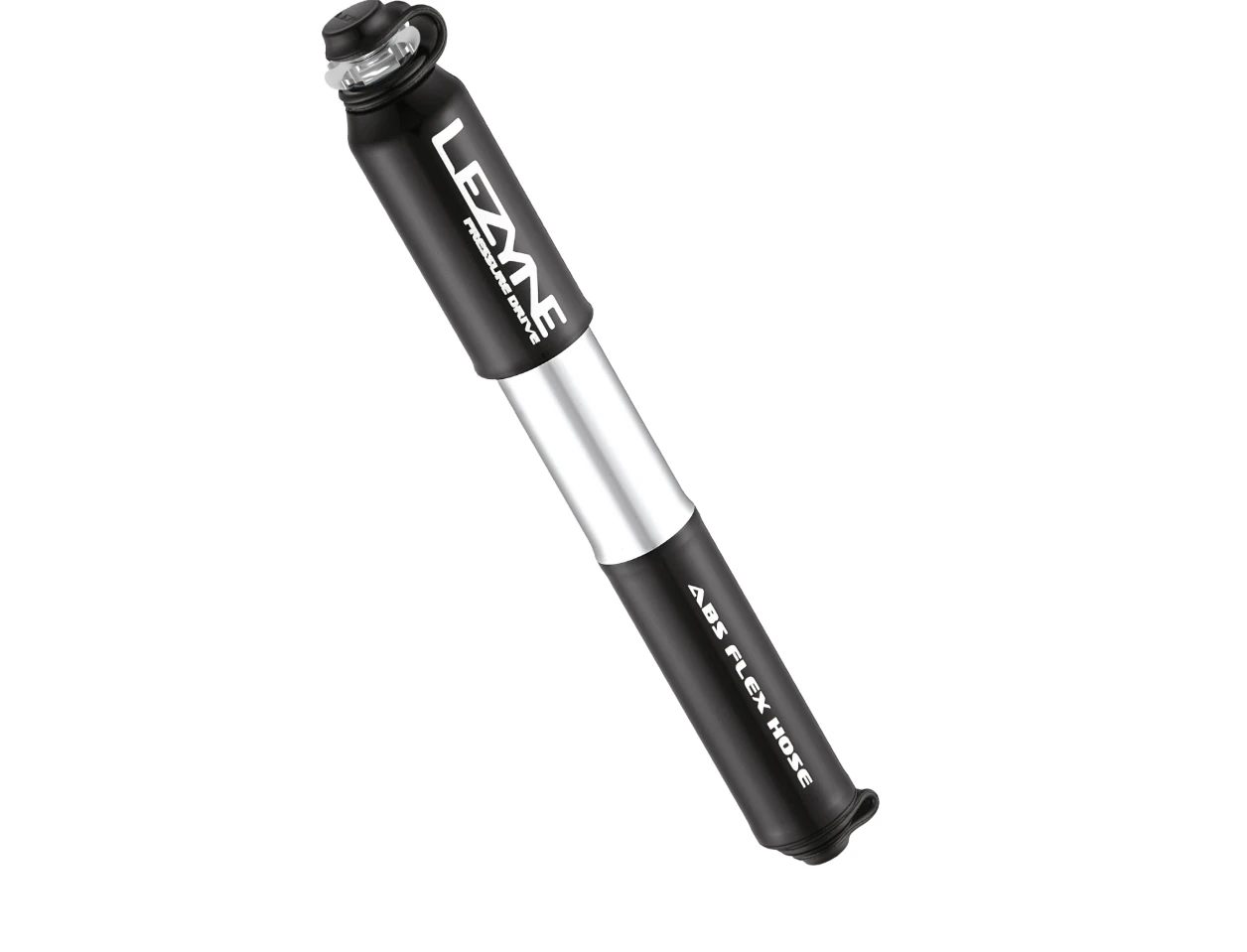 1. Lezyne - mini pompa - Hand Pump CNC Pressure Drive Small - 120 psi | 8.3 bar - black - 21 cm