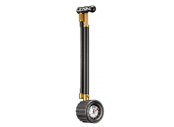 1. Lezyne - mini pompa - Hand Pump Shock Drive - 400 psi | 27.5 bar - black I gold - 14 cm