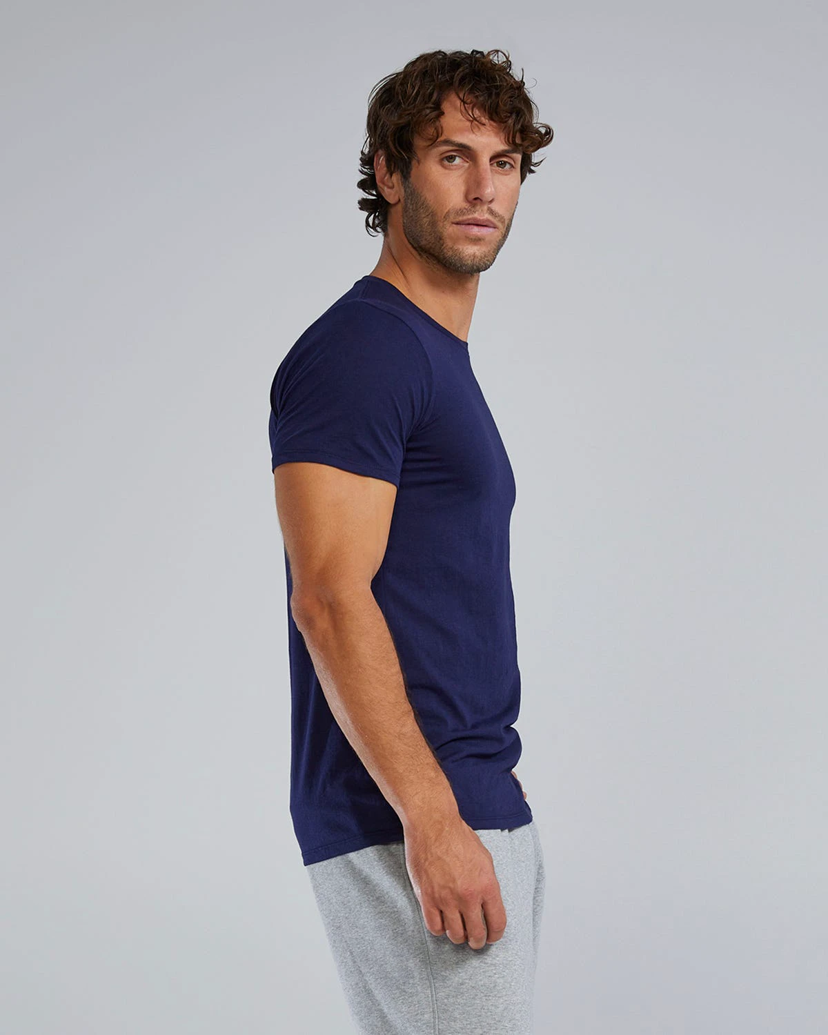 4. Tricou tehnic TYR Unisex Lightweight Ultrasoft Tech - confortabil - NAVY