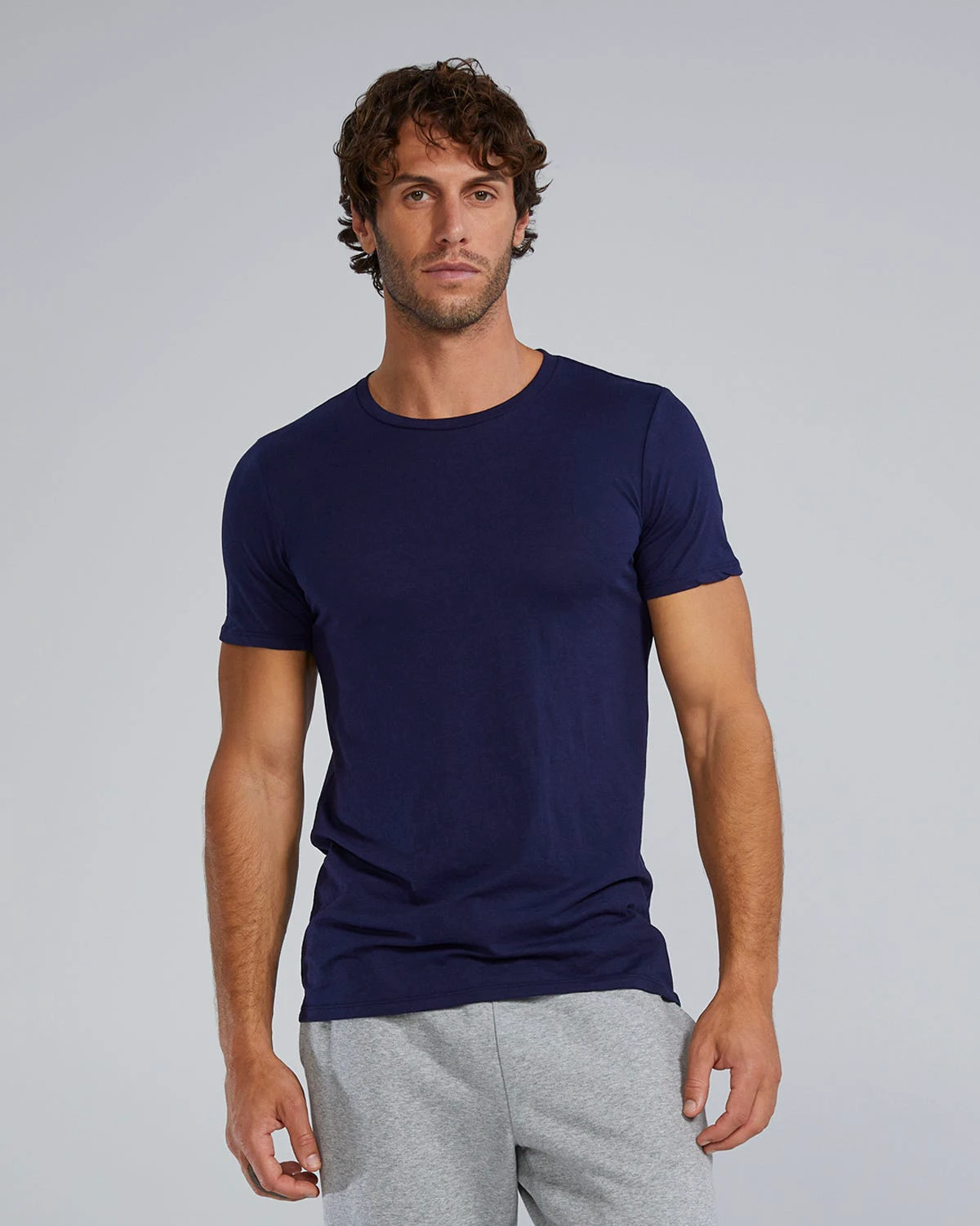 Tricou tehnic TYR Unisex Lightweight Ultrasoft Tech - confortabil - NAVY - 159237