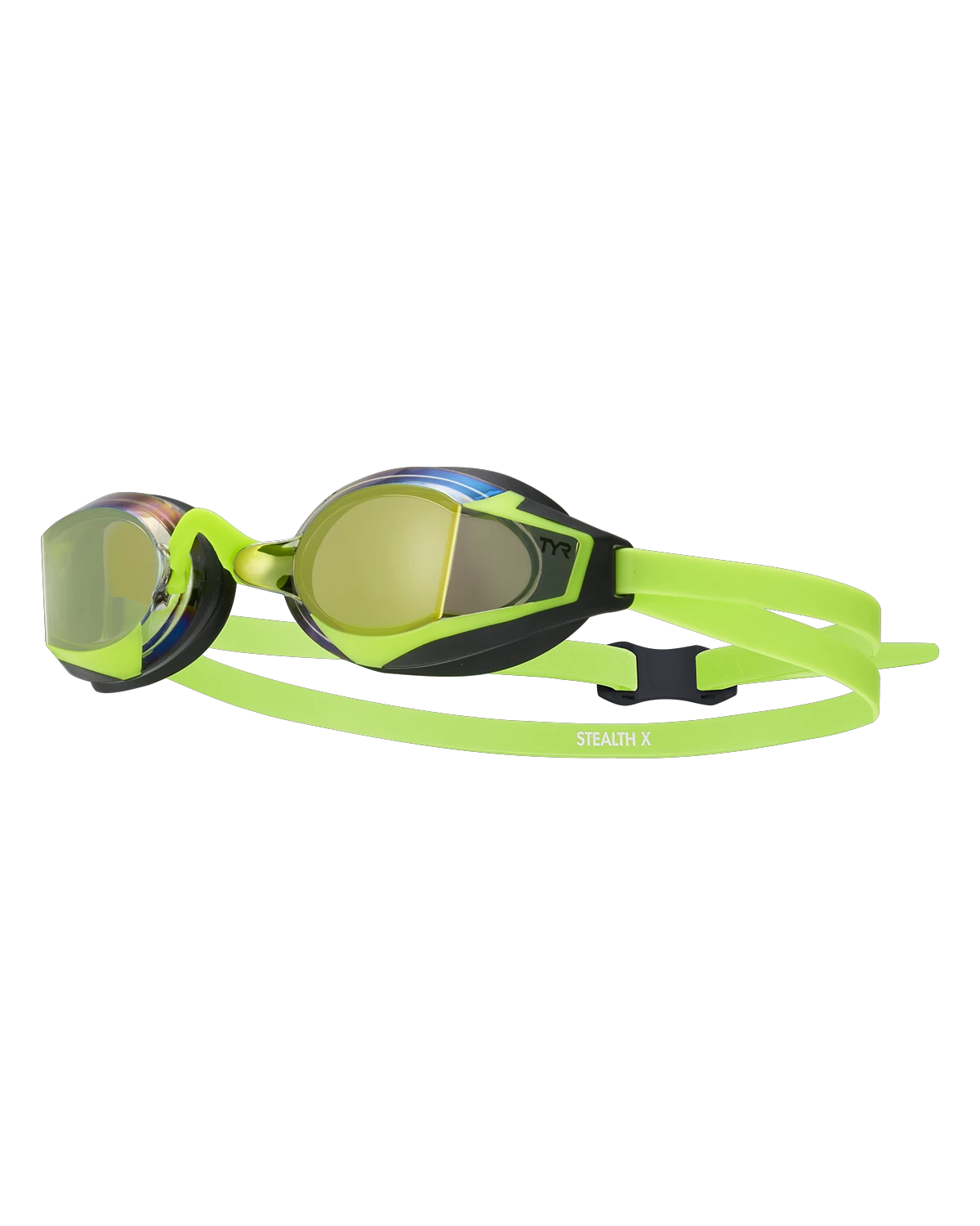 Ochelari înot TYR STEALTH-X Performance - verde lime electric | competiție - 159809