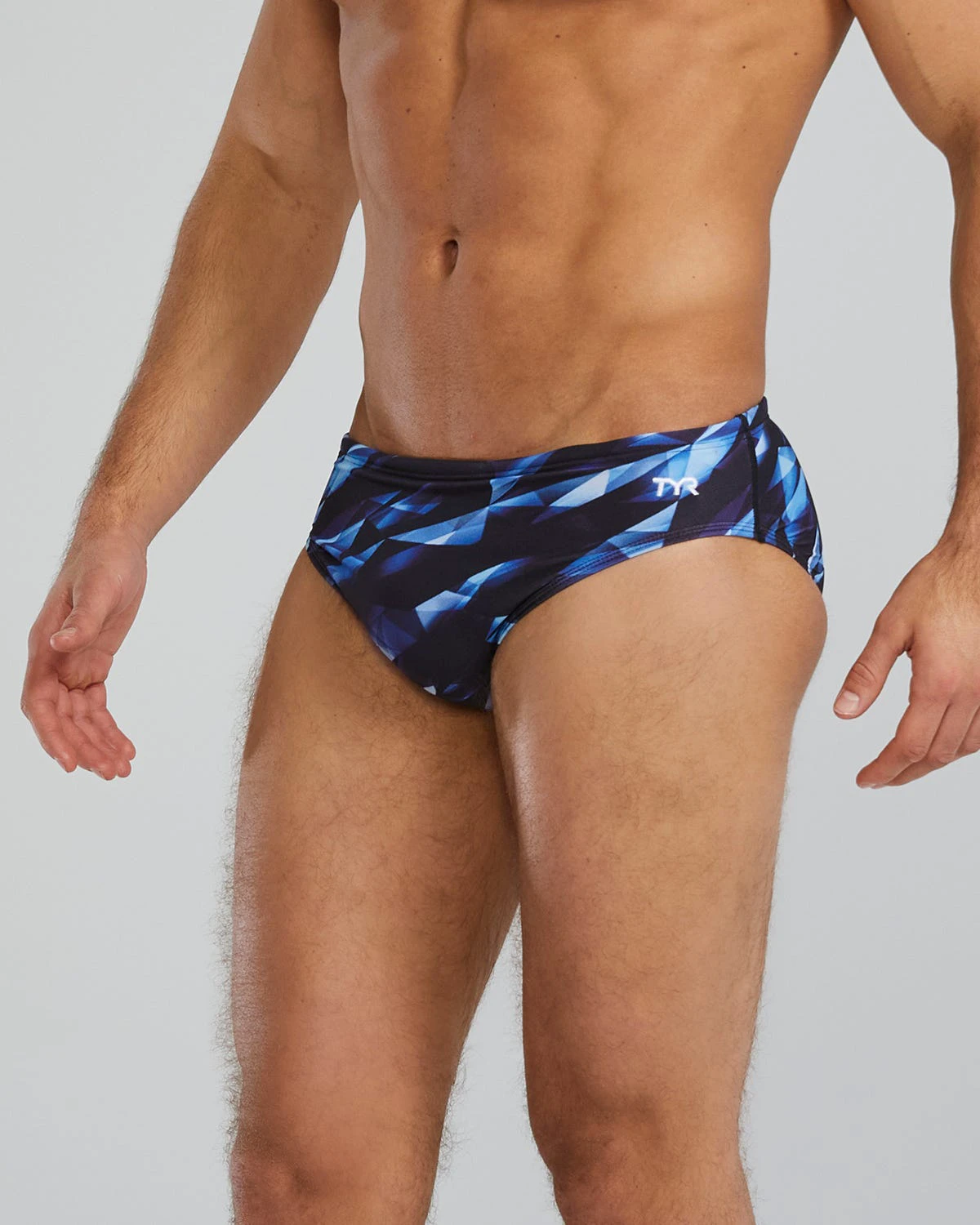 3. Slip înot bărbați TYR Triadic Durafast Elite Brief - albastru | rezistent clor 300h+