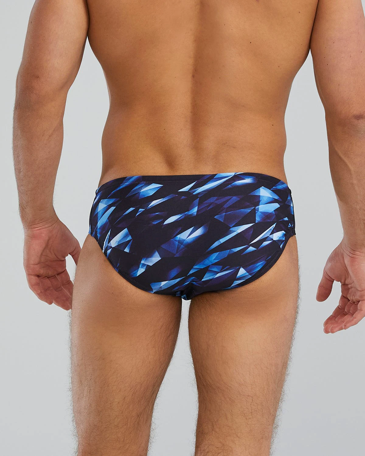 2. Slip înot bărbați TYR Triadic Durafast Elite Brief - albastru | rezistent clor 300h+