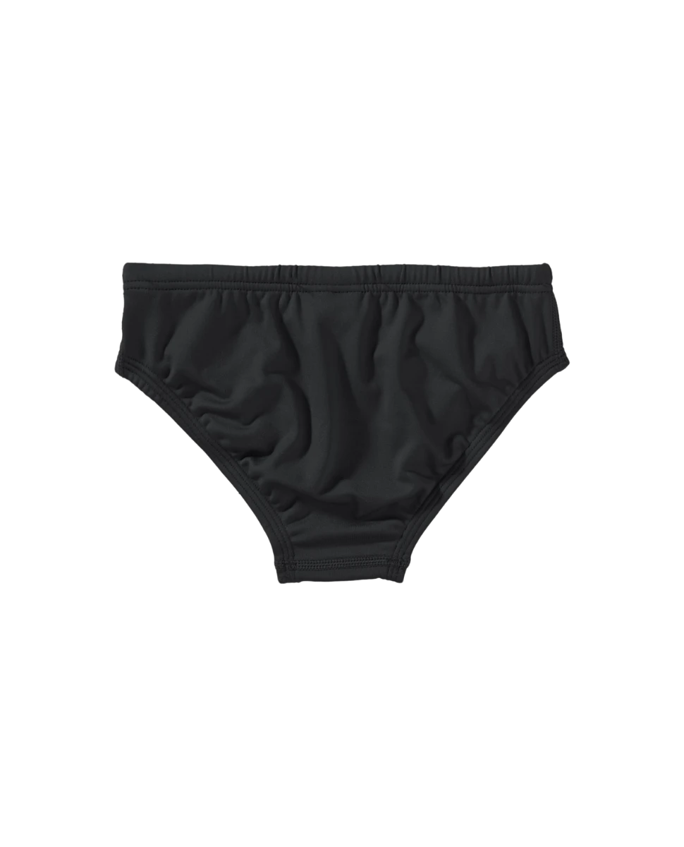 2. Slip înot copii TYR Solid Racer - bleumarin | rezistent clor