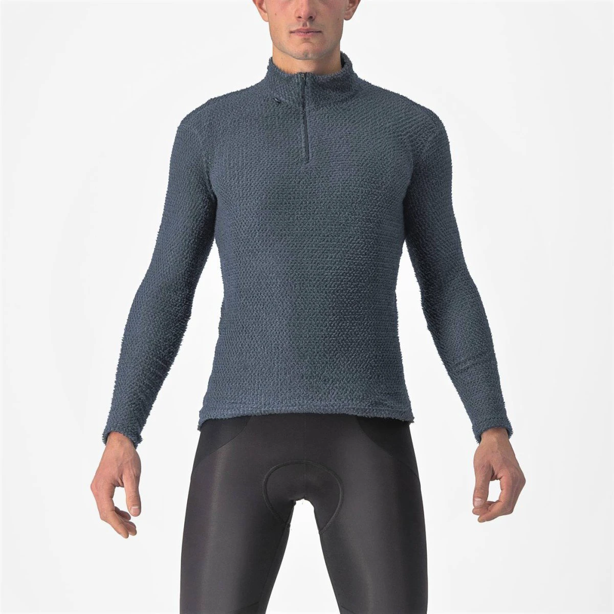 1. Tricou Castelli Cold Day 2nd Layer - bleumarin | izolație termică superioară