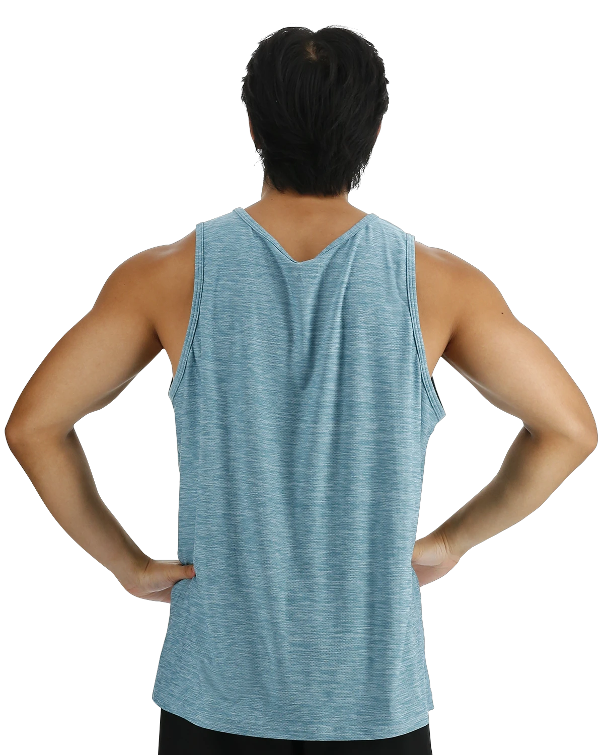 2. Maiou tehnic TYR Airtec Tank - albastru Delph Blu Heather