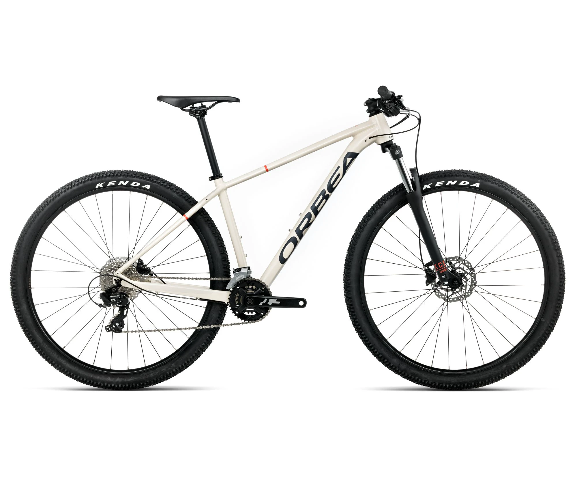 Orbea ONNA 27 50 (2026) - bicicletă MTB fitness - Ivory White (Gloss) | Navy Blue (Matt) - 161110