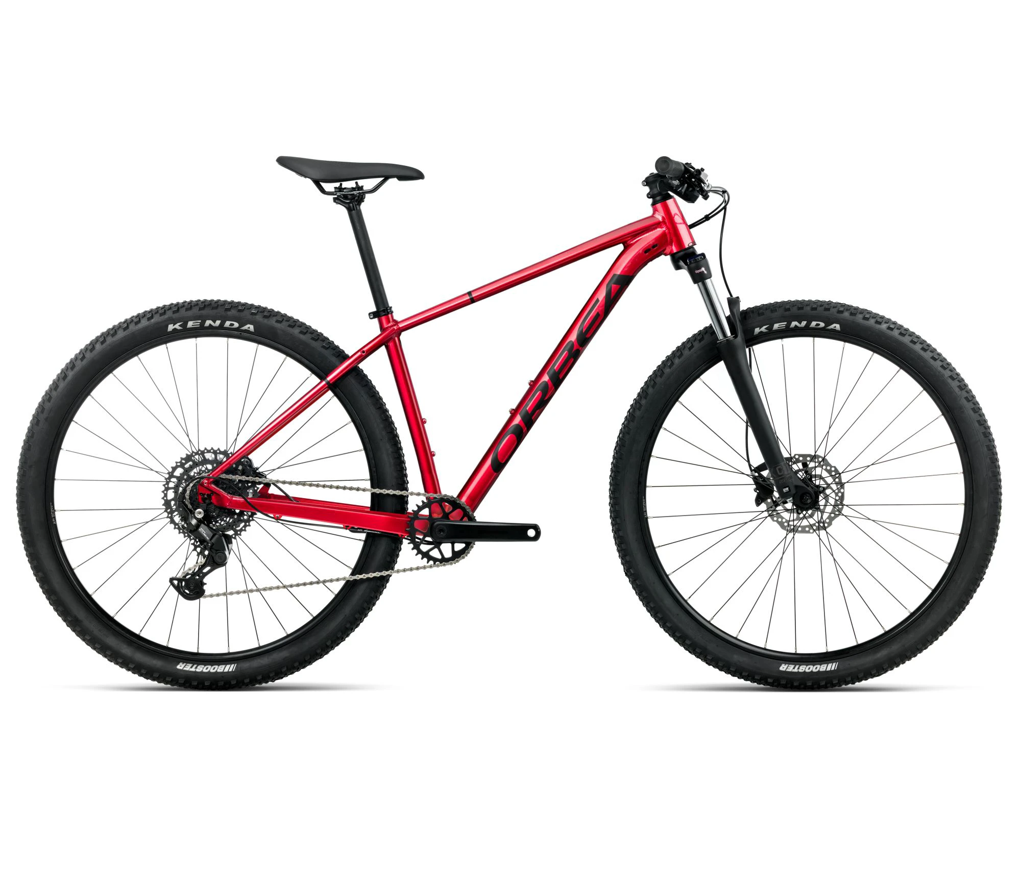 1. Orbea ONNA 27 40 (2026) - bicicletă MTB fitness - Burning Red (Gloss) | Black (Matt)