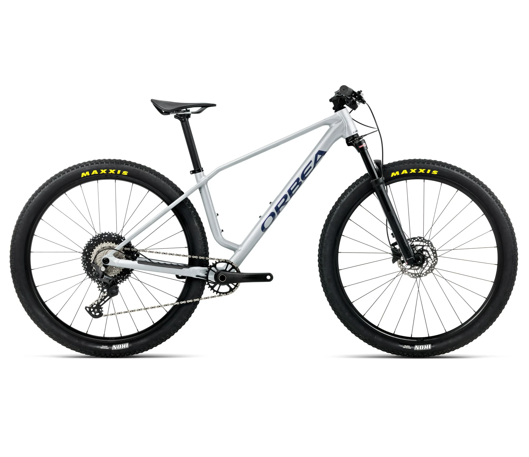 1. Orbea ALMA H30 - Halo Silver | Tanzanite (Gloss) bicicletă MTB XC hardtail model 2026