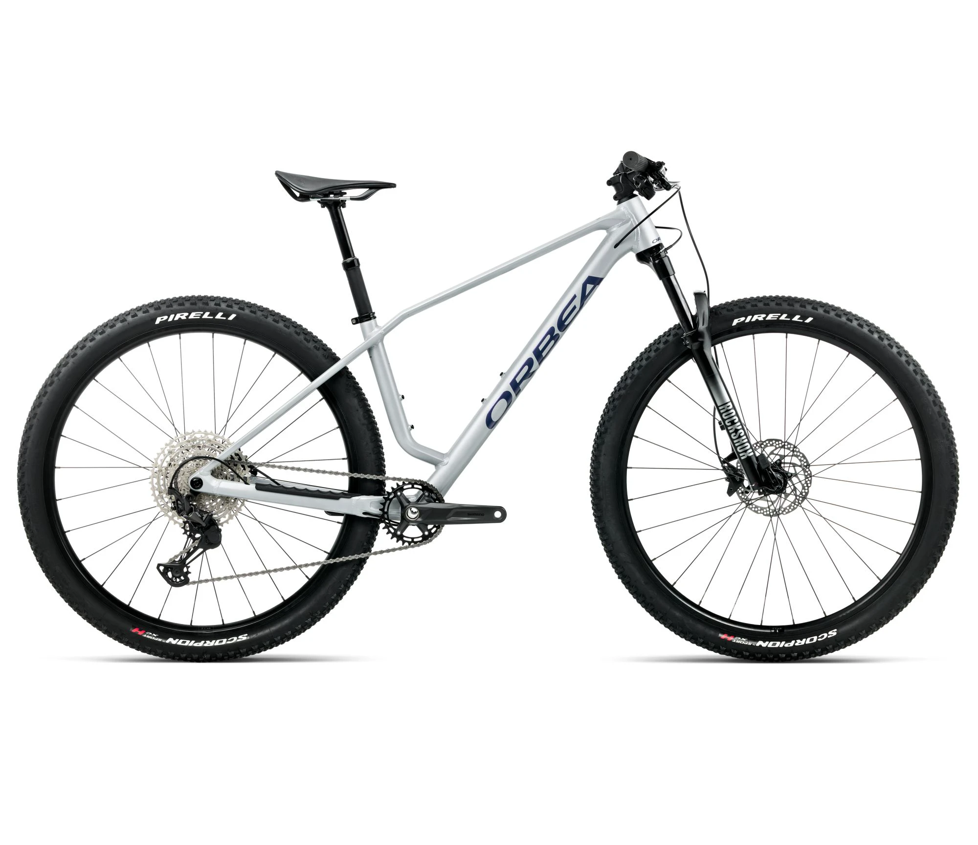 1. Orbea ALMA H20 - Halo Silver | Tanzanite (Gloss) bicicletă MTB XC hardtail model 2026