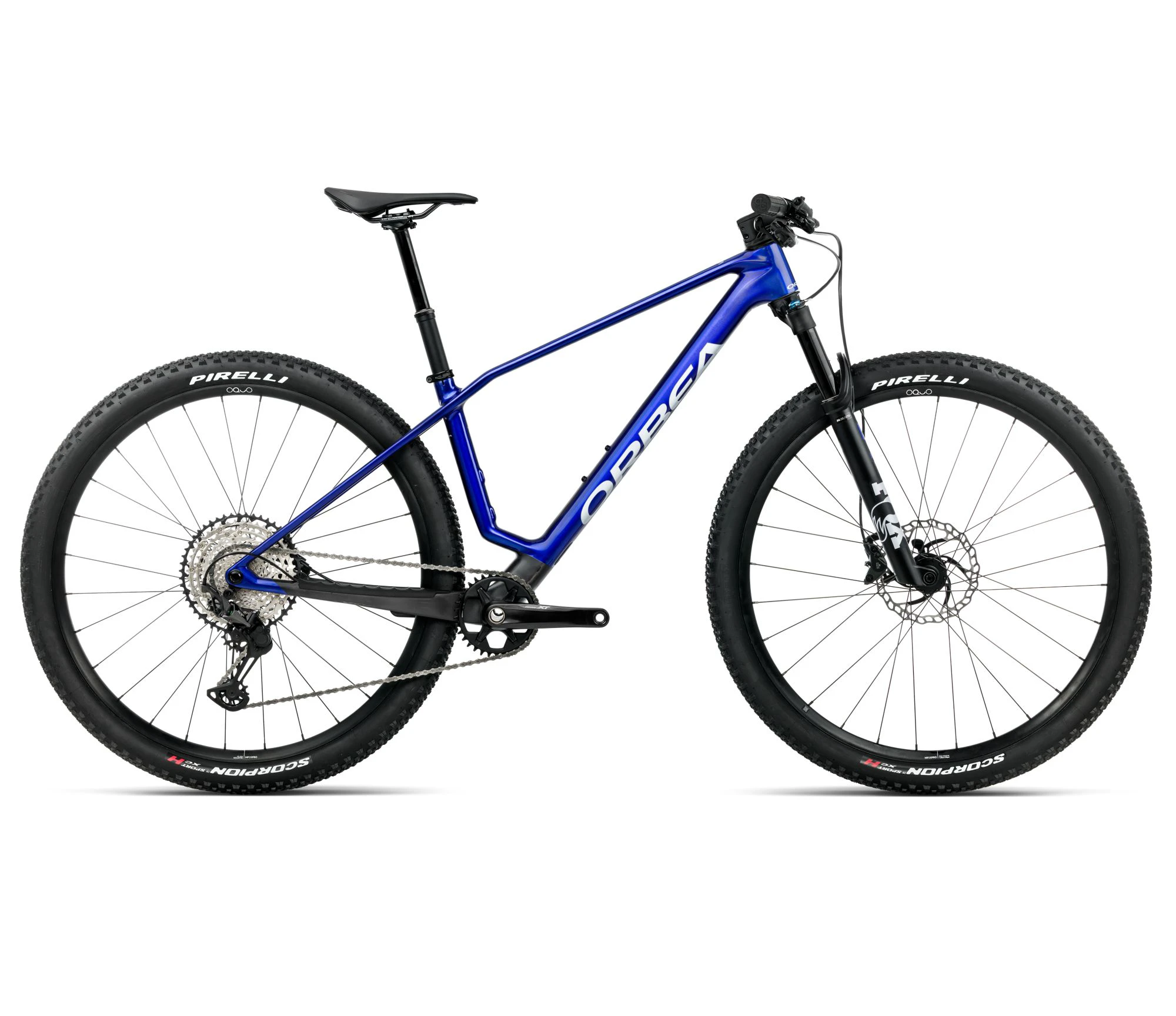 Orbea ALMA M20 (2026) - bicicletă MTB XC hardtail - Cobalt Blue (Gloss) | Carbon Raw (Matt) - 160527