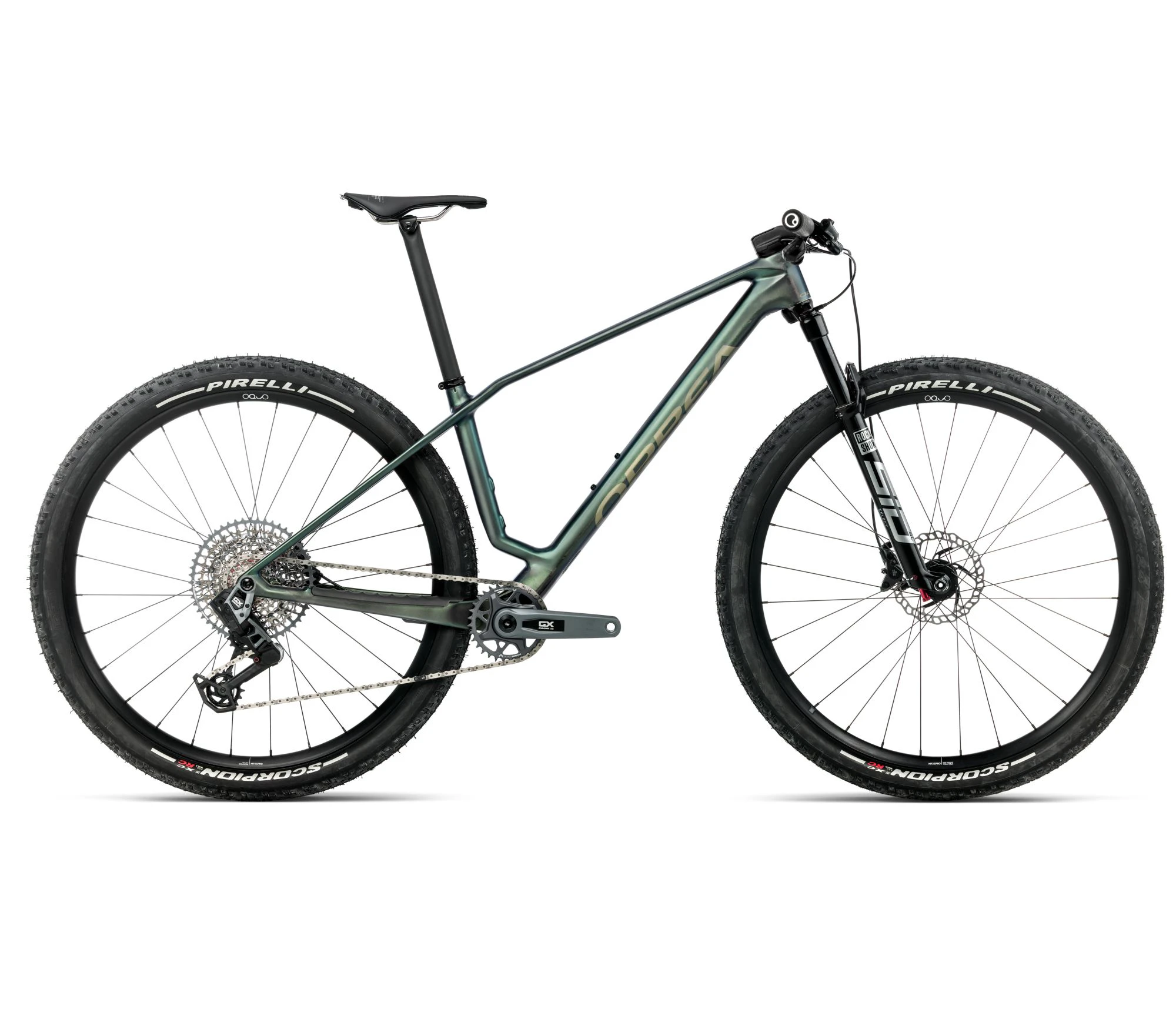 Orbea ALMA M-PRO (2026) - bicicletă MTB XC hardtail - Seaweed Carbon View (Matt | Gloss) - 160553