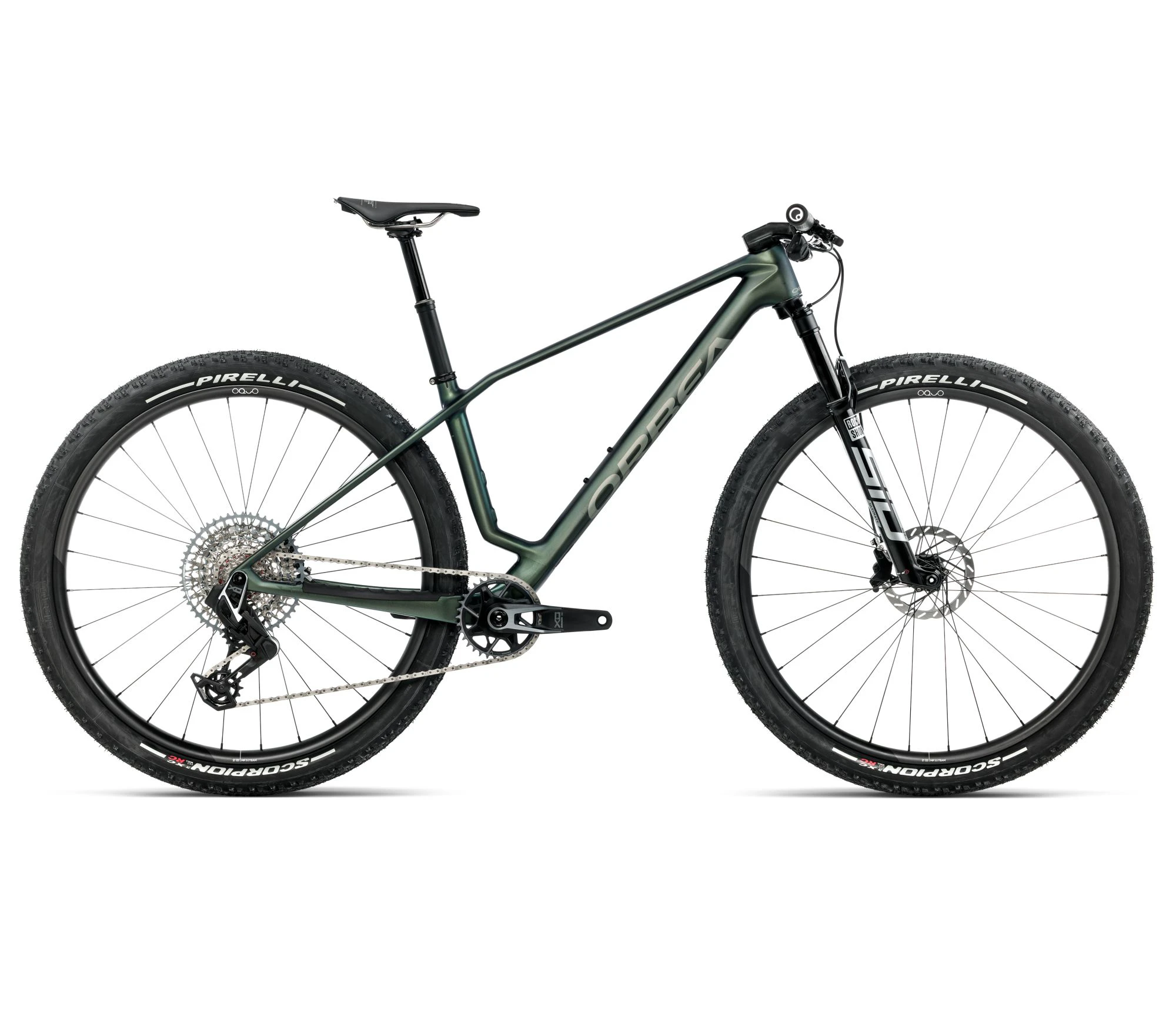 Orbea ALMA M-TEAM AXS (2026) - bicicletă MTB XC hardtail - Seaweed Carbon View (Matt | Gloss) - 160565