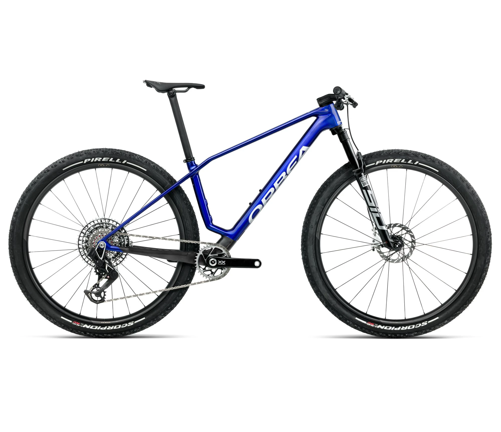 Orbea ALMA M-LTD (2026) - bicicletă MTB XC hardtail - Cobalt Blue (Gloss) | Carbon Raw (Matt) - 160579