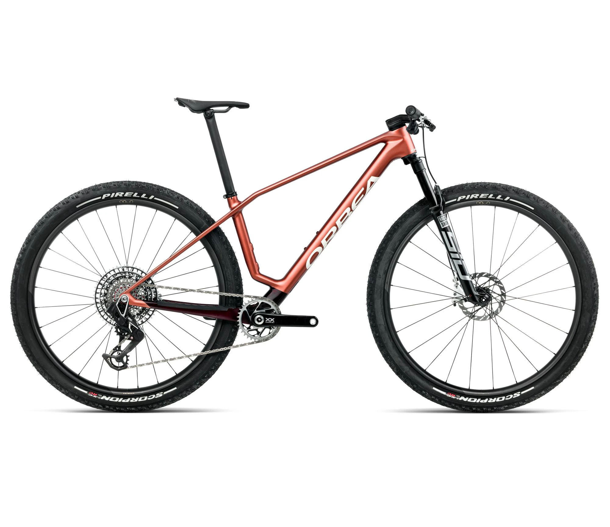 Orbea ALMA M-LTD (2026) - bicicletă MTB XC hardtail - Mars Red (Matt) | Metallic Burgundy Red (Gloss) - 160576