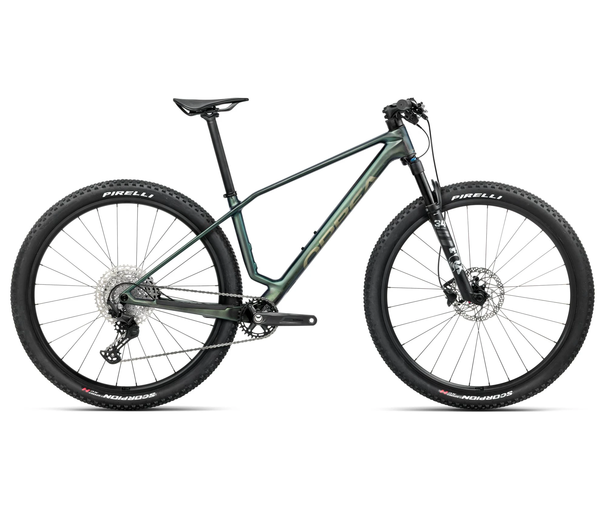 Orbea ALMA M40 (2026) - bicicletă MTB XC hardtail - Seaweed Carbon View (Matt | Gloss) - 160595