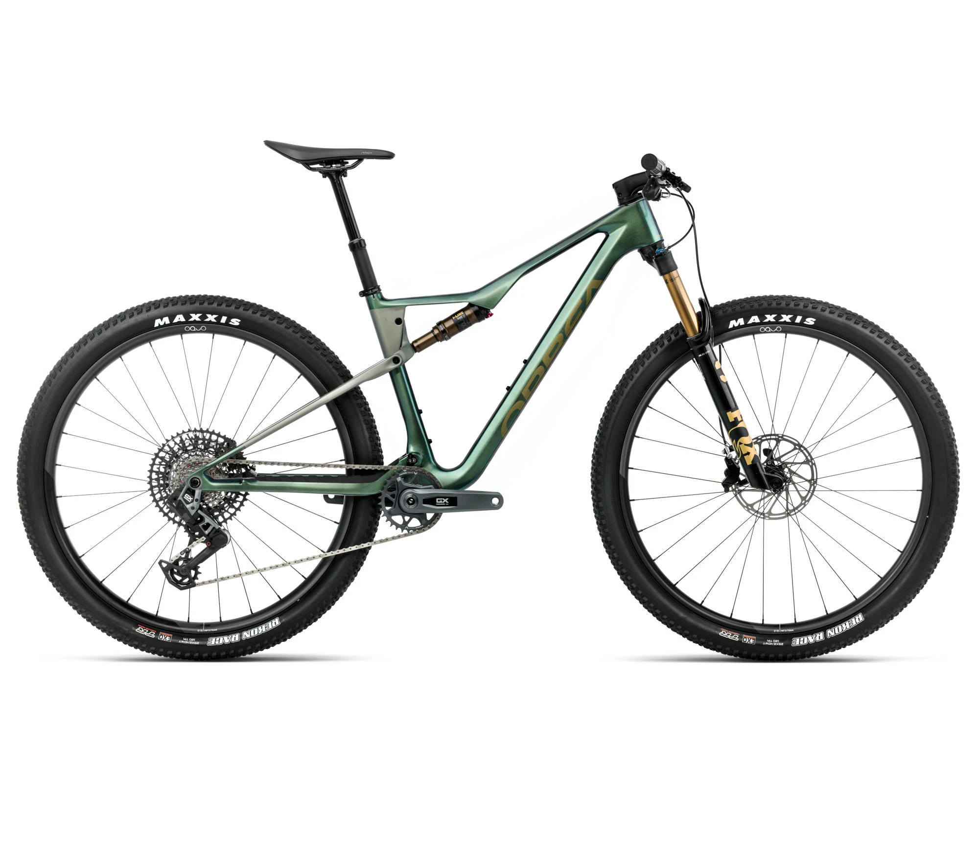 Orbea OIZ M10 AXS (2026) - bicicletă MTB XC full suspension - Seaweed Carbon View (Gloss) | Spaceship Green (Matt) - 160800